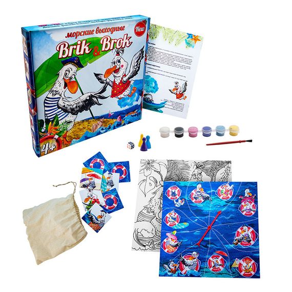 Настольная игра "Морские выходные Brik and Brok" 30202 рус | Зображення 1