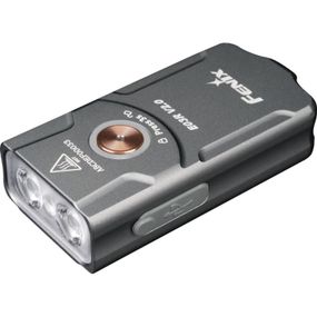 Фонарь Fenix E03R V2.0 Grey (E03RV20GR)