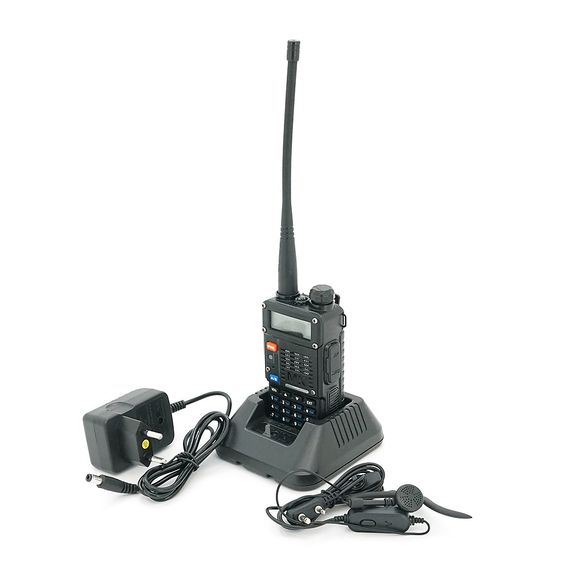 Беспроводная рация Baofeng UV-5R-5W, корпус пластмасс, частота 400-470MHz, BOX | Зображення 2