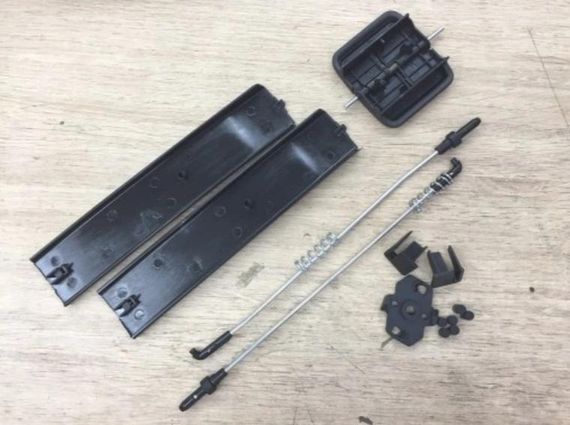 VW T5 T6 левый = правый ремкомплектект стекла раздвижной двери | Зображення 7