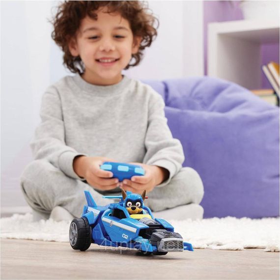 Щенячий Патруль Мегакіно Поліцейська машина Гонщика на радіокеруванні Paw Patrol Mighty Movie Chase RC Car Оригінал | Зображення 6