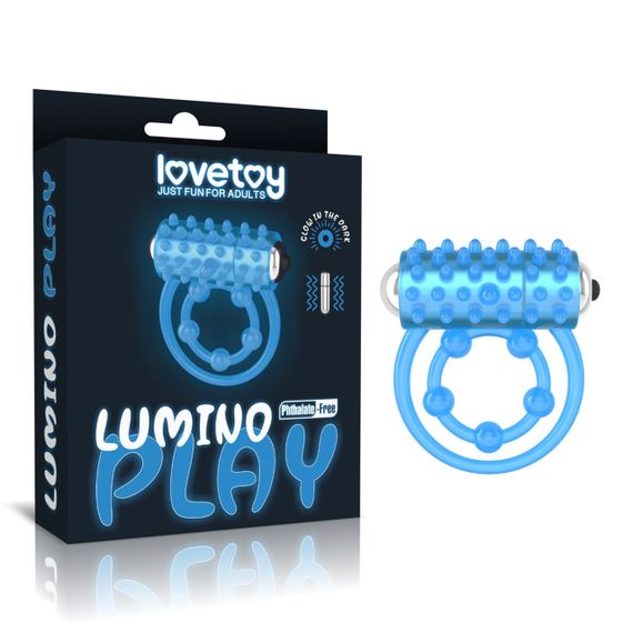 Ерекційне вібро кільце LUMINO PLAY VIBRATING PENIS RING Sex Aura