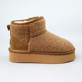 Угги жіночі хутро 591127 Коричневі 38 39 40 41