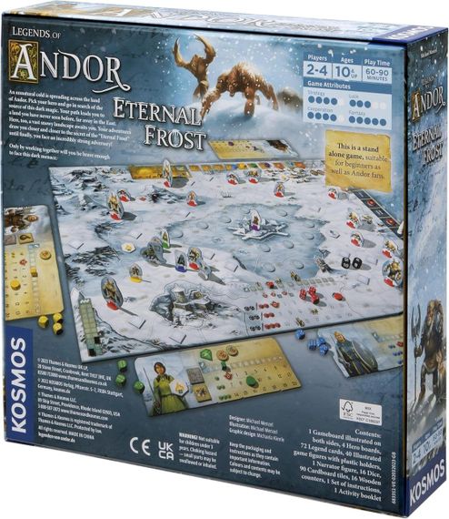 Настольная игра The Legends of Andor The Eternal Frost | Зображення 1