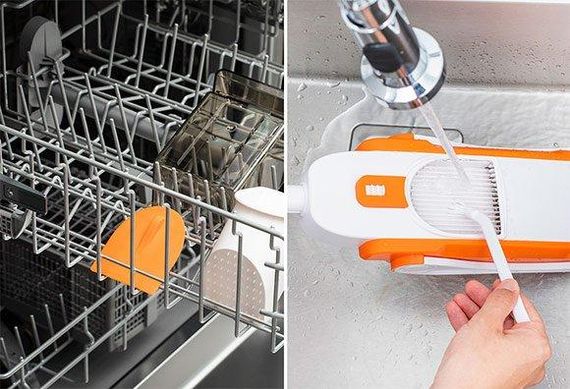 Кухонный мультислайсер – измельчитель овощей Brava Spring Slicer | Зображення 4