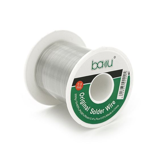 Припій BAKKU дротяний Solder wire BK 0.8x200G A DIA 0, 8mm (200g)
