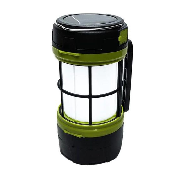 Переносной фонарь на солнечной батарее, функция PowerBank, LED F-910 / Подвесная кемпинговая лампа на | Зображення 2