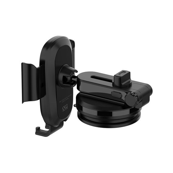 Універсальний автотримач ColorWay Dashboard Car Wireless Charger 15W Black (CW-CHAW037Q-BK) | Зображення 8