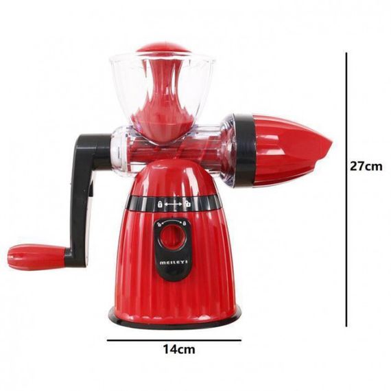 Соковыжималка Meileyi Manual Juice LMY662. Цвет: красный | Зображення 1