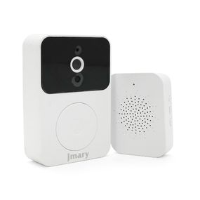 Беспроводной видеозвонок Jmary MF-5 с Wi-Fi,встроенный АКБ 800mAh,White,Box
