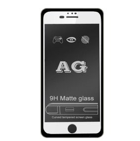 Защитное стекло Full Glue Matte для Apple iPhone 7 Plus / Apple iPhone 8 Plus - White