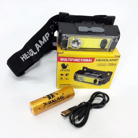 Налобний ліхтарик з регульованим ремінцем, Налобні ліхтарі для активних людей, Налобний ліхтар JW-25 | Зображення 7