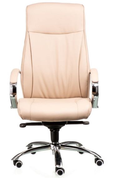 Офисное кресло Sicilia beige с высокой спинкой, на механизме Multiblock (с фиксацией в 4-х положениях) | Зображення 2