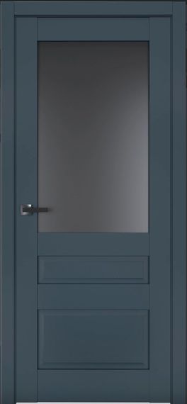 Дверь Terminus soft модель 608 (остекленная) Сапфир