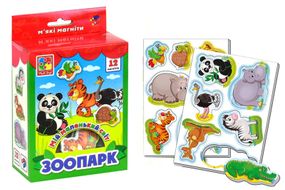 Набір магнітів VT3106-10 "Мій маленький світ. Зоопарк" VladiToys