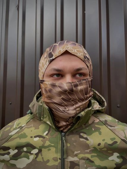 Тактична балаклава пісочний камуфляж | Зображення 1