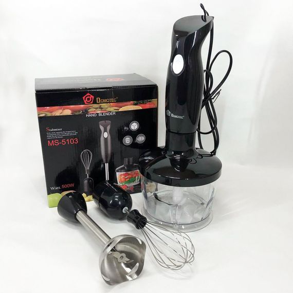 Кухонный блендер для овощей, Кухонный погружной блендер с насадками для детского пюре CW-79 | Зображення 6