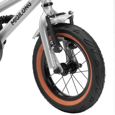 Детский велосипед Miqilong ST 12&quot; сріблий (RBB-ST12-SILVER) | Зображення 7