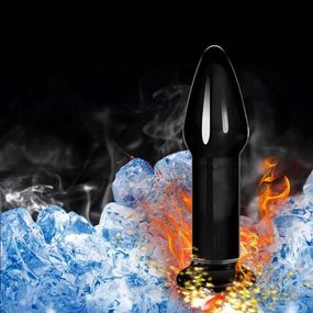Анальна пробка - Glass Romance 5" Black sexstyle