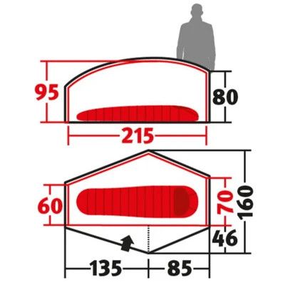 Палатка Wechsel Exogen 1 ZG Green (231048) | Зображення 3