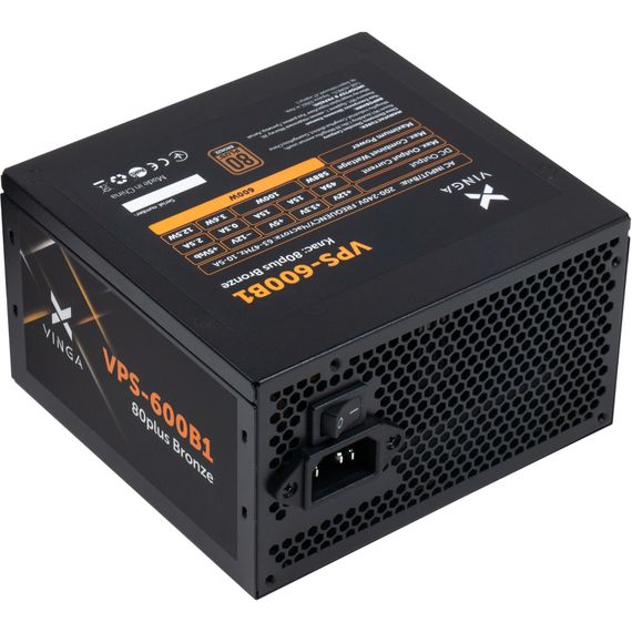 Блок живлення Vinga 600W (VPS-600B1) | Зображення 4