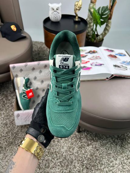 Мужские кроссовки New 574 Green Grey  , Вьетнам 44 28 | Зображення 1