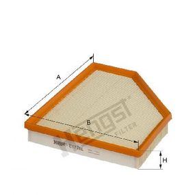 Фильтр воздушный BMW 3/4 G20/21/22/23 B46/48 18 -, Hengst, E1778L,