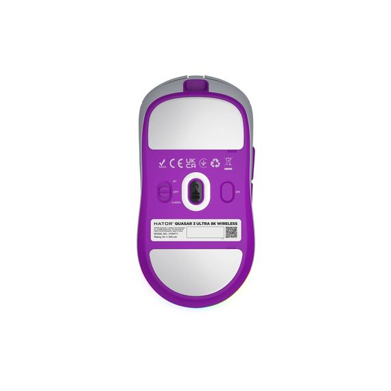 Мишка Hator Quasar 3 Ultra 8K Wireless White (HTM771) | Зображення 6