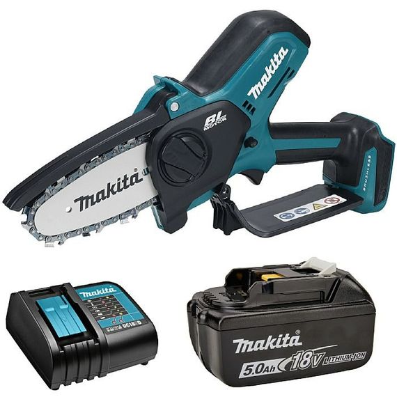 Пила ланцюгова акумуляторна Makita DUC101 BEO1 (10 см, 8 м/с, 320 Вт, BL, LXT)