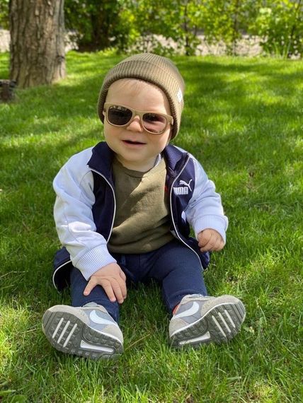 Дитячі сонцезахисні окуляри Stefi, 0-3 роки, коричневі | Зображення 1