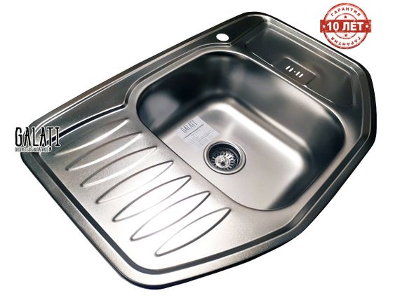 Кухонная мойка GALATI Rampă Satin | Зображення 7