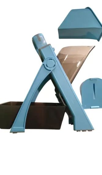 Багатофункціональна овочерізка з регульованою товщиною нарізки Vegetable cutter 223-6 Овочерізка з контейнером | Зображення 2