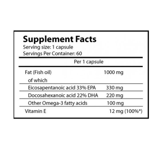 Омега для спорта Olimp Nutrition Gold DHA 30 Caps | Зображення 1