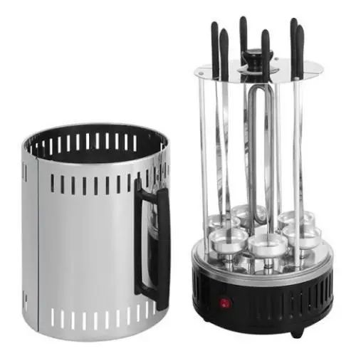 Электрошашлычница Domotec Bbq шашлычница Domotecg MS-7781 1000W | Зображення 3