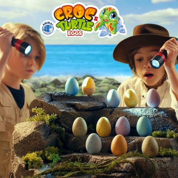 Іграшка, що росте "Крокодили і черепахи" #sbabam T070-2019 в яйці "Croc & Turtle Eggs" | Зображення 8