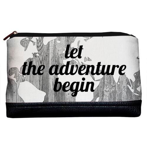 Косметичка дорожня жіноча Lovely Let the adventure begin 26x15x8 см