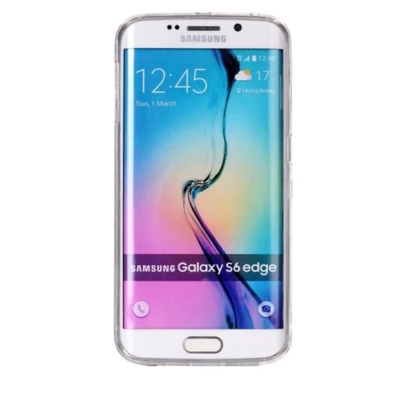 Муляж смартфона Samsung Galaxy S6, макет телефону білого кольору з реалістичним дизайном для реквізиту, вітрини