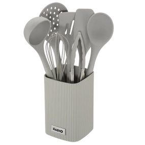 Набор кухонных предметов из силикона, Кухонные принадлежности поварешка, Качественный силиконовый набор HL-75