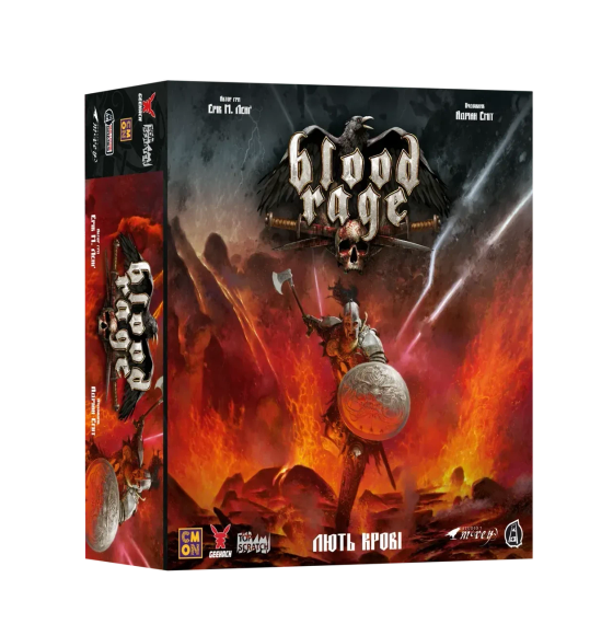 Настольная игра Кровь и ярость (Blood Rage)