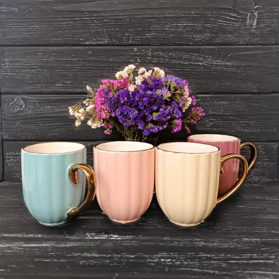 Чашка VT-C-290370 Золото небес Vittora 370 мл | Зображення 5