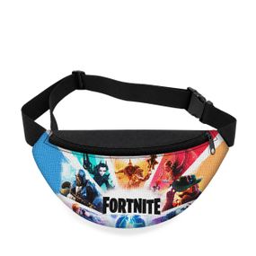 Дитяча сумка-бананка Fortnite 32х15 см на пояс або через плече (5926)