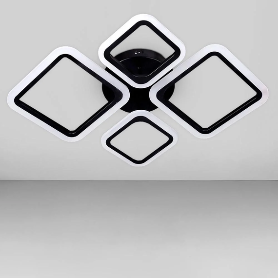 Люстра светодиодная акриловая / Потолочный LED светильник X-595 | Зображення 1