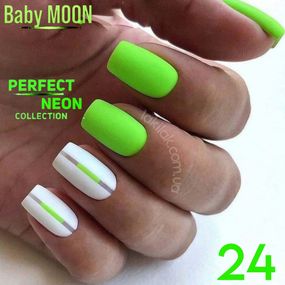 Гель-лак BABY MOON Perfect Neon №24, 6 мл