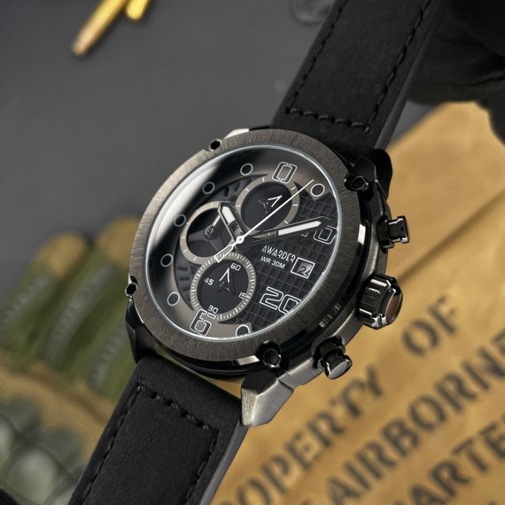 Чоловічий годинник Awarder 016 Black | Зображення 2