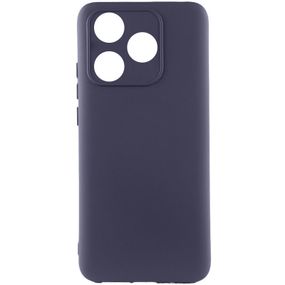 Чохол Silicone Cover Lakshmi Full Camera (AAA) для TECNO Spark 10 Сірий / Dark Gray