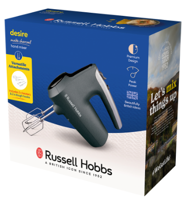 Міксер Russell Hobbs 27151-56 Matte Charcoal Hand Mixer | Зображення 8