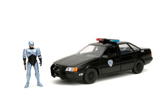 Игровая металлическая машинка RoboCop Форд Тарус с Робокопом | Зображення 2