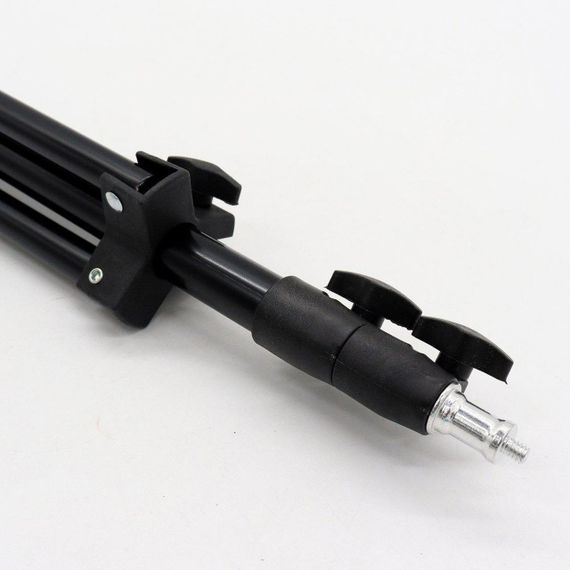 Штатив розкладний для кільцевої LED лампи 0,66-2 м / Штатив складний для студійного світла / Стійка-тренога | Зображення 7