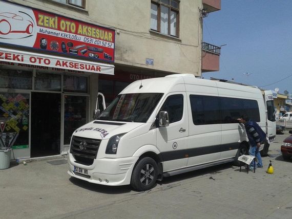 Передній бампер 4 фари (під фарбування) для Volkswagen Crafter 2006-2017рр | Зображення 2