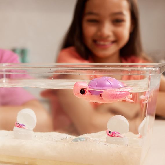 Интерактивный игровой набор Мама черепаха с сюрпризом Pets & Robo Alive 9560 "Mama & Baby Surprise" | Зображення 5